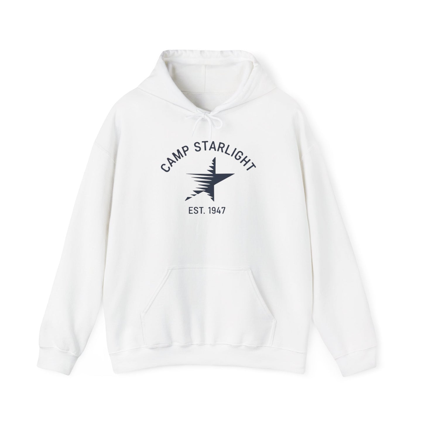 Camp Starlight Hoodie - Vintage Camp Logo "EST. 1947" Casual Pullover