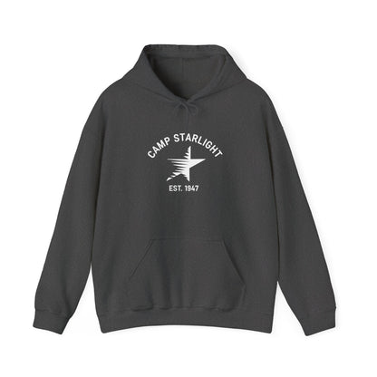 Camp Starlight Hoodie – Vintage Camp Logo Sweatshirt (Est. 1947)