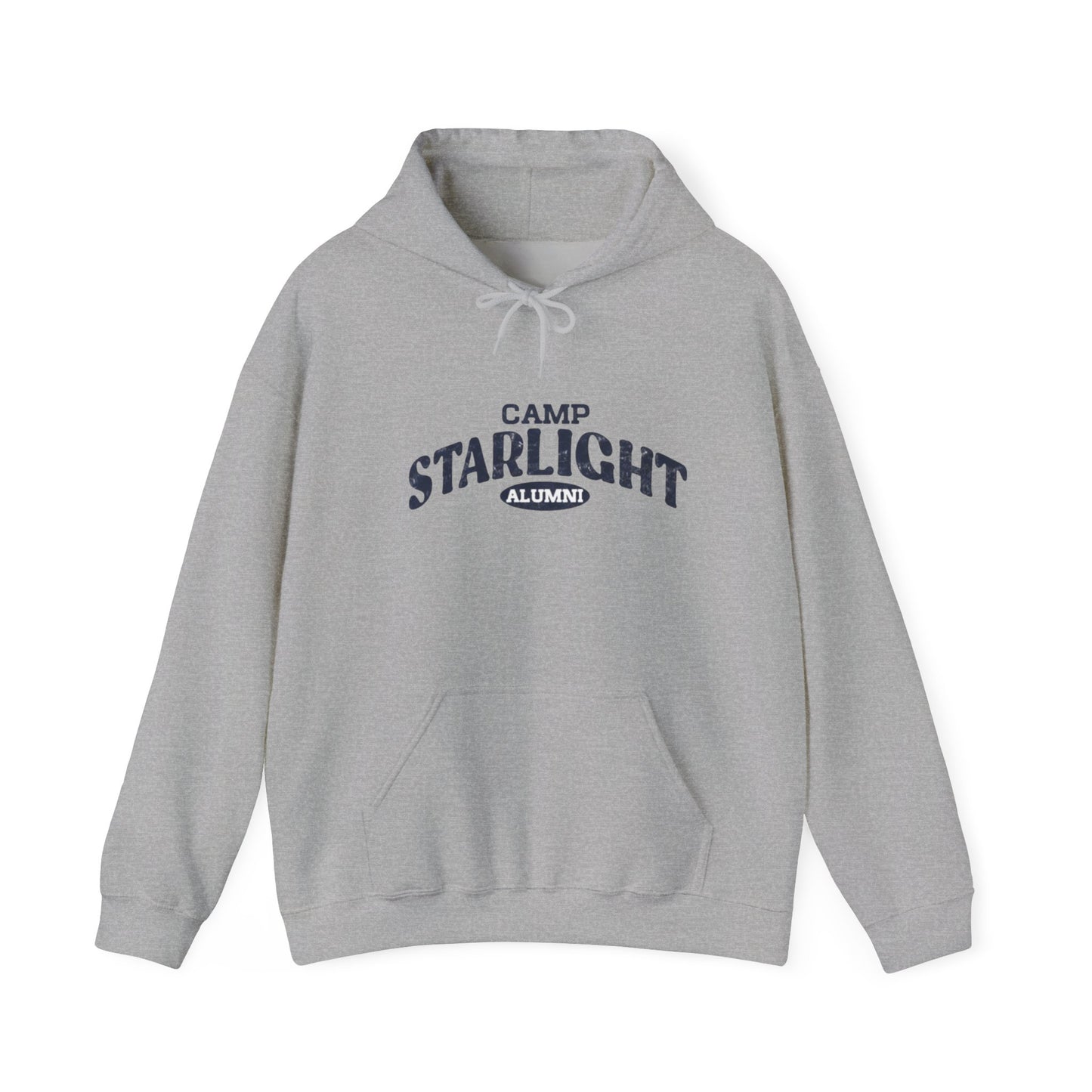Camp Starlight Alumni Hoodie — Vintage Camp Logo Sweatshirt