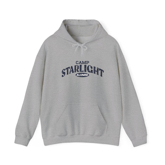 Camp Starlight Alumni Hoodie — Vintage Camp Logo Sweatshirt
