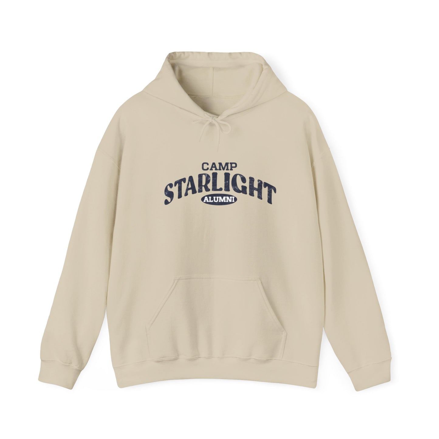 Camp Starlight Alumni Hoodie — Vintage Camp Logo Sweatshirt
