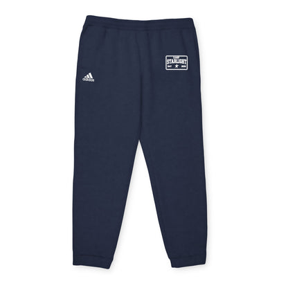 Adidas Fleece Joggers – Retro Cassette Logo Sweatpants