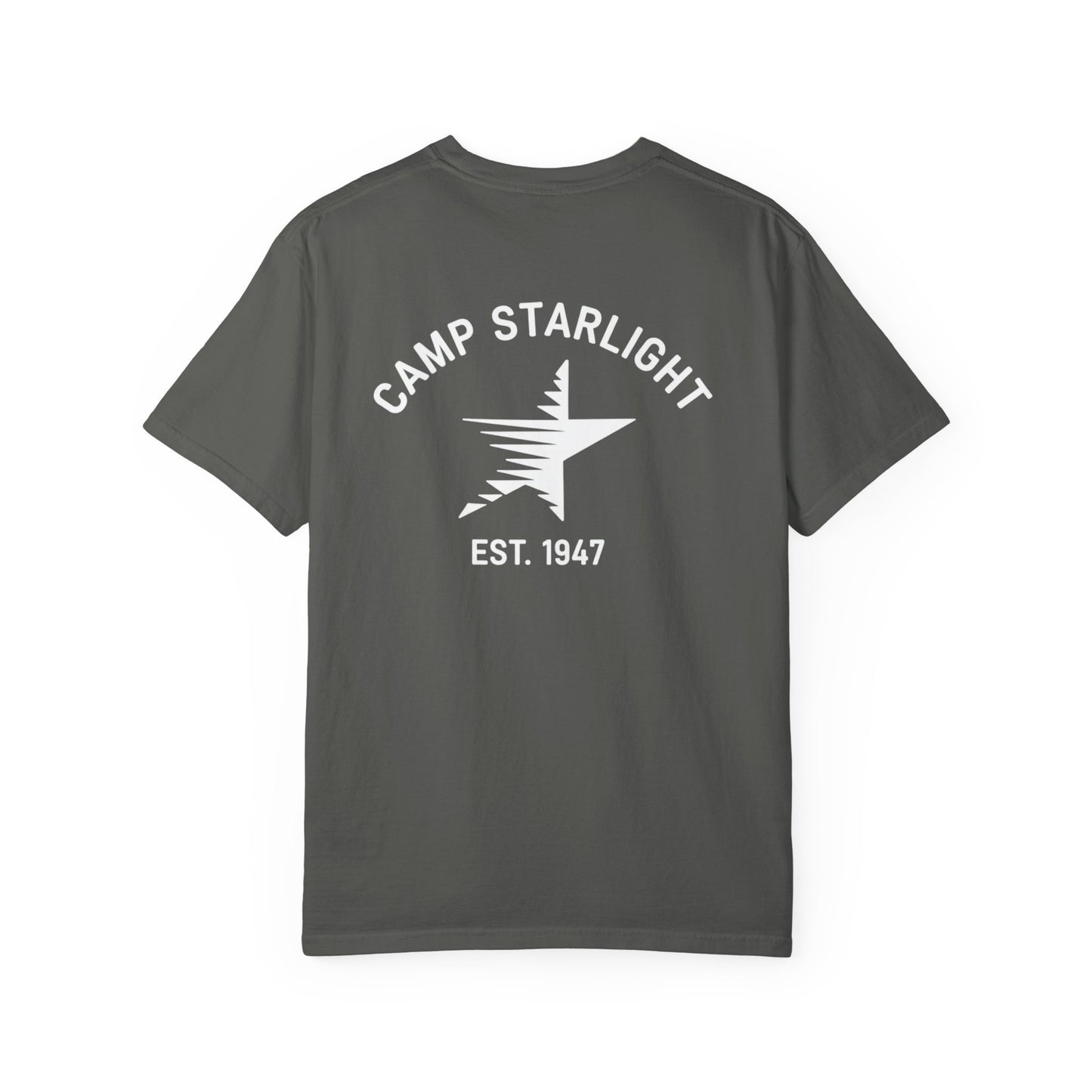 Camp Starlight T-Shirt — Retro Camp Logo Tee (Est. 1947)