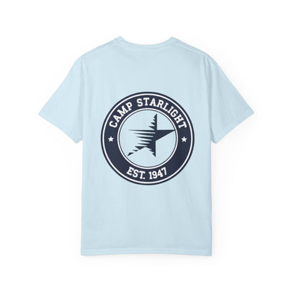 Camp Starlight Logo T-Shirt — Vintage Camp Graphic Tee (Est. 1941)