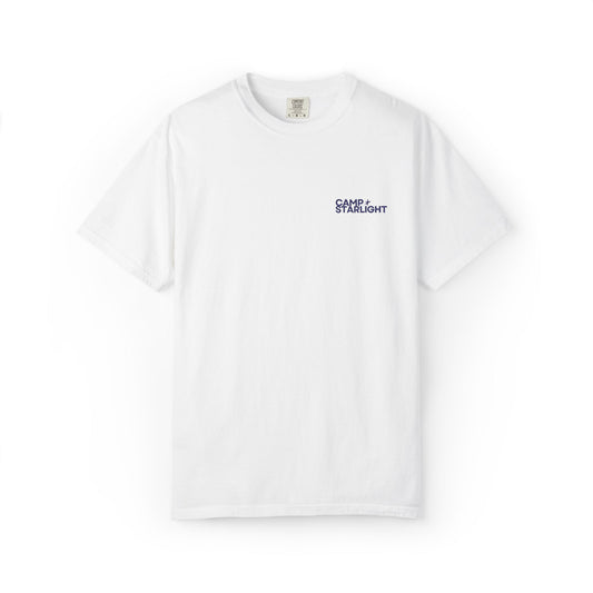 T-Shirt — Minimal Script Logo Chest Tee