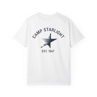 Camp Starlight Graphic T-Shirt — 'Camp Starlight EST. 1947' Casual Tee