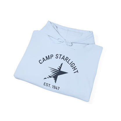 Camp Starlight Hoodie - Vintage Camp Logo "EST. 1947" Casual Pullover