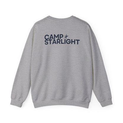 Camp Starlight Crewneck Sweatshirt — Retro Camp Logo Pullover