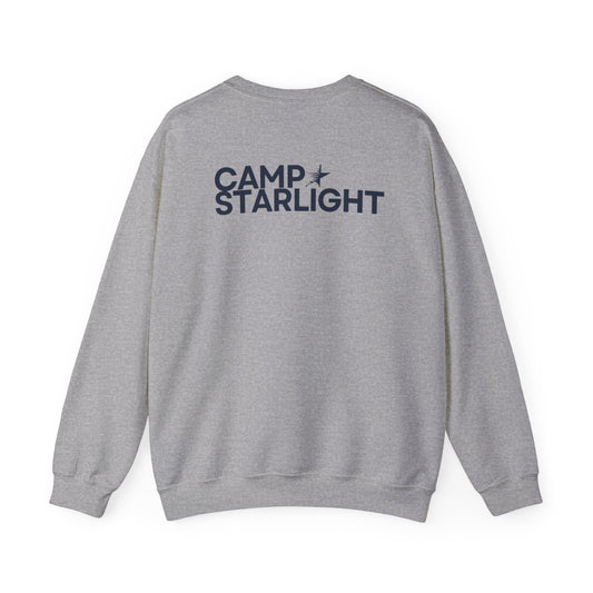 Camp Starlight Crewneck Sweatshirt — Retro Camp Logo Pullover