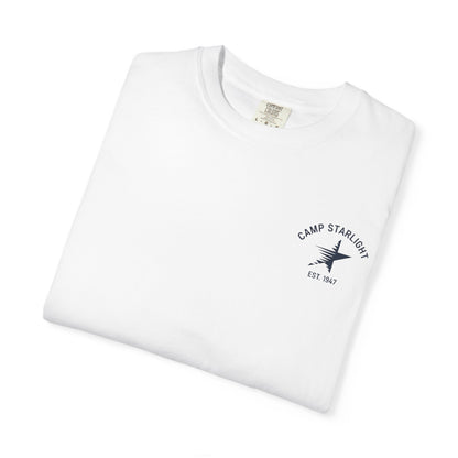 Camp Starlight Graphic T-Shirt — 'Camp Starlight EST. 1947' Casual Tee