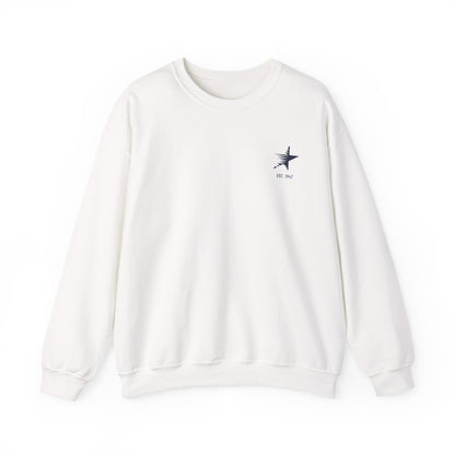 Crewneck Sweatshirt — Camp Starlight Vintage Logo (1947–2026)