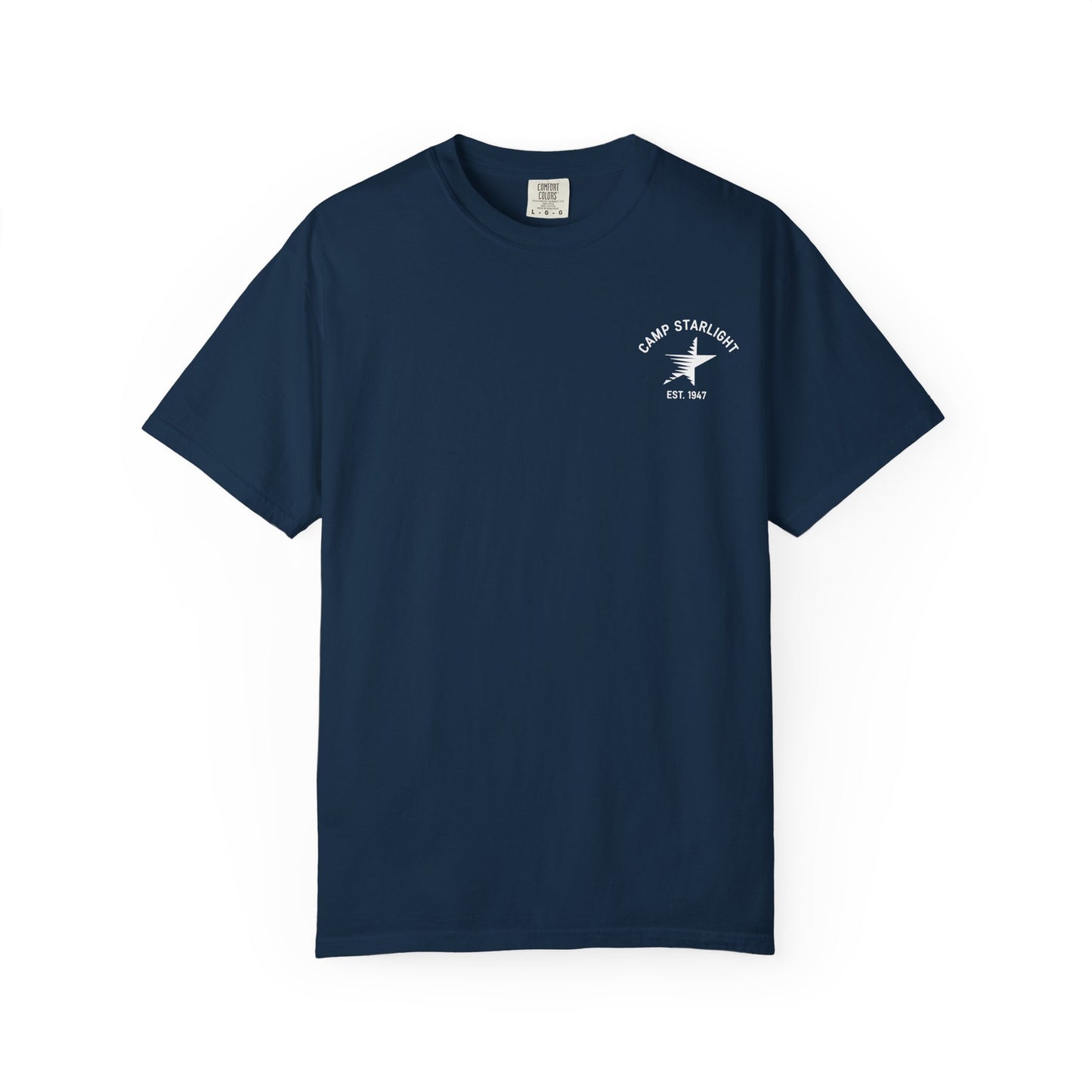 Camp Starlight T-Shirt — Retro Camp Logo Tee (Est. 1947)
